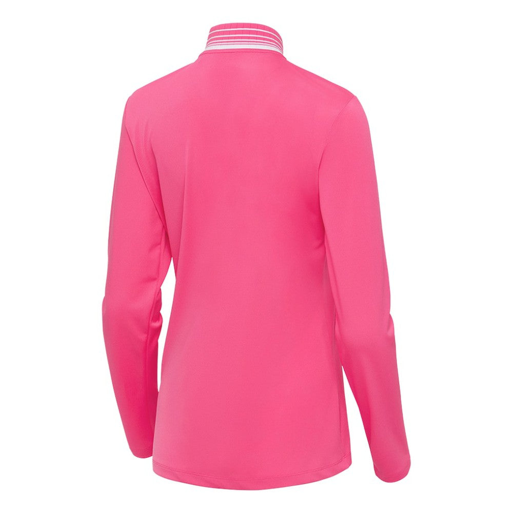 MLB New York Yankees Antigua Women's Spring Training Palmetto Quarter-Zip Top