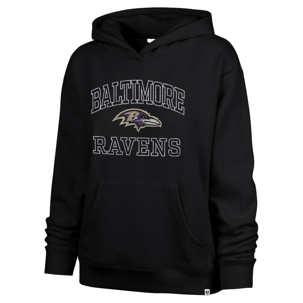 '47 Women's Clarity Naomi Hoodie - Baltimore Ravens