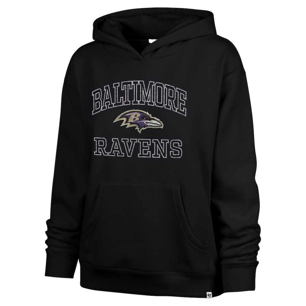 '47 Women's Clarity Naomi Hoodie - Baltimore Ravens