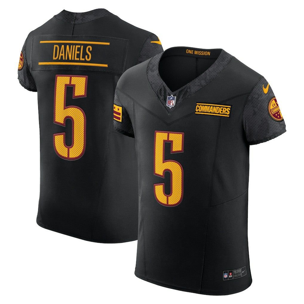 Jayden Daniels  Alternate Vapor F.U.S.E. Elite Jersey - Washington Commanders