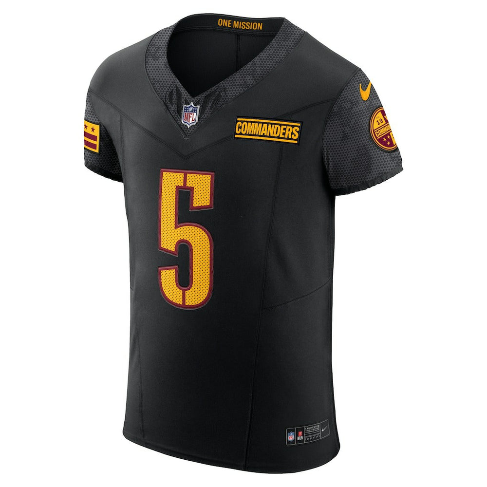 Jayden Daniels  Alternate Vapor F.U.S.E. Elite Jersey - Washington Commanders
