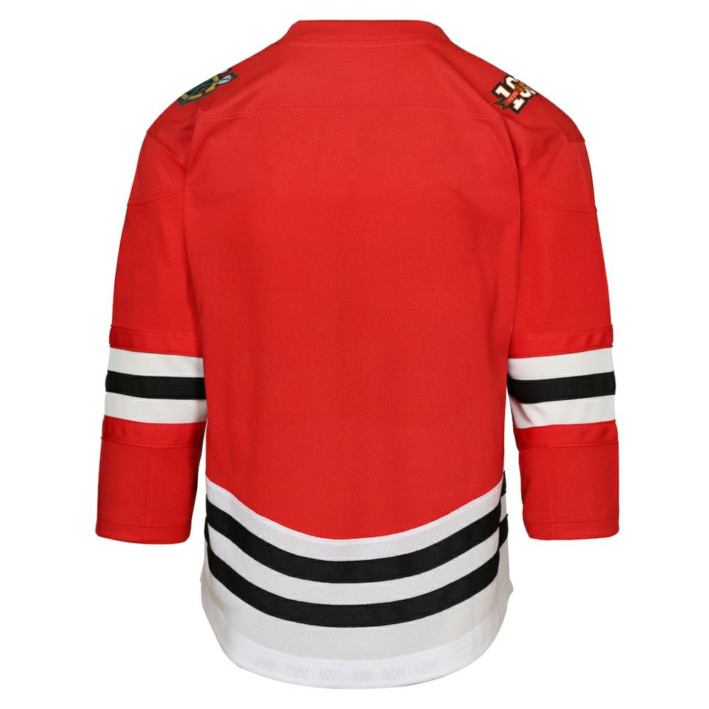 NHL Red Chicago Blackhawks Preschool Centennial Replica Jersey
