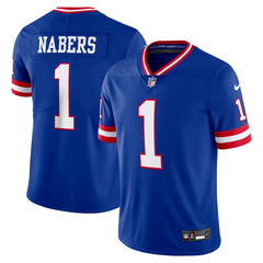 Malik Nabers  Alternate 2 Legacy Vapor Untouchable Limited Jersey - New York Giants