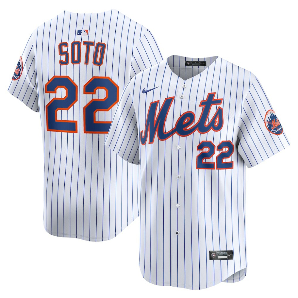 MLB Juan Soto New York Mets Nike Home Limited Player Jersey
