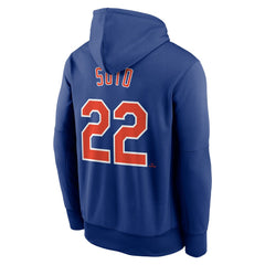 MLB Juan Soto New York Mets Nike Name & Number Pullover Hoodie