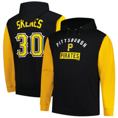 MLB Paul Skenes Pittsburgh Pirates Profile Big & Tall Fleece Pullover Hoodie