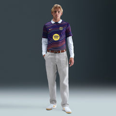 Barcelona Home 2025/26 Academy Pro Pre-Match Top - Nike Navy