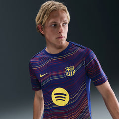 Barcelona Home 2025/26 Academy Pro Pre-Match Top - Nike Navy