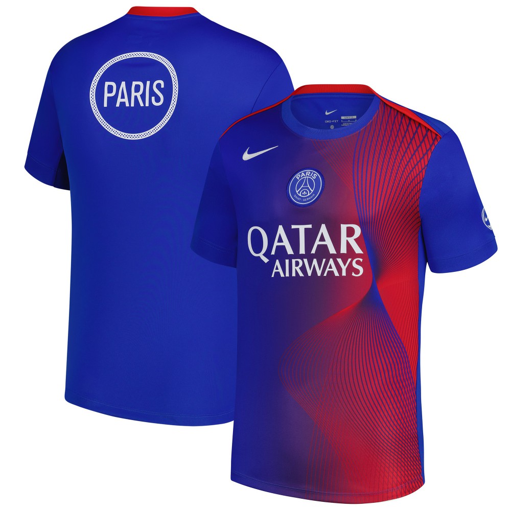 Paris Saint-Germain Third 2025/26 Academy Pro Pre-Match Top - Nike Royal