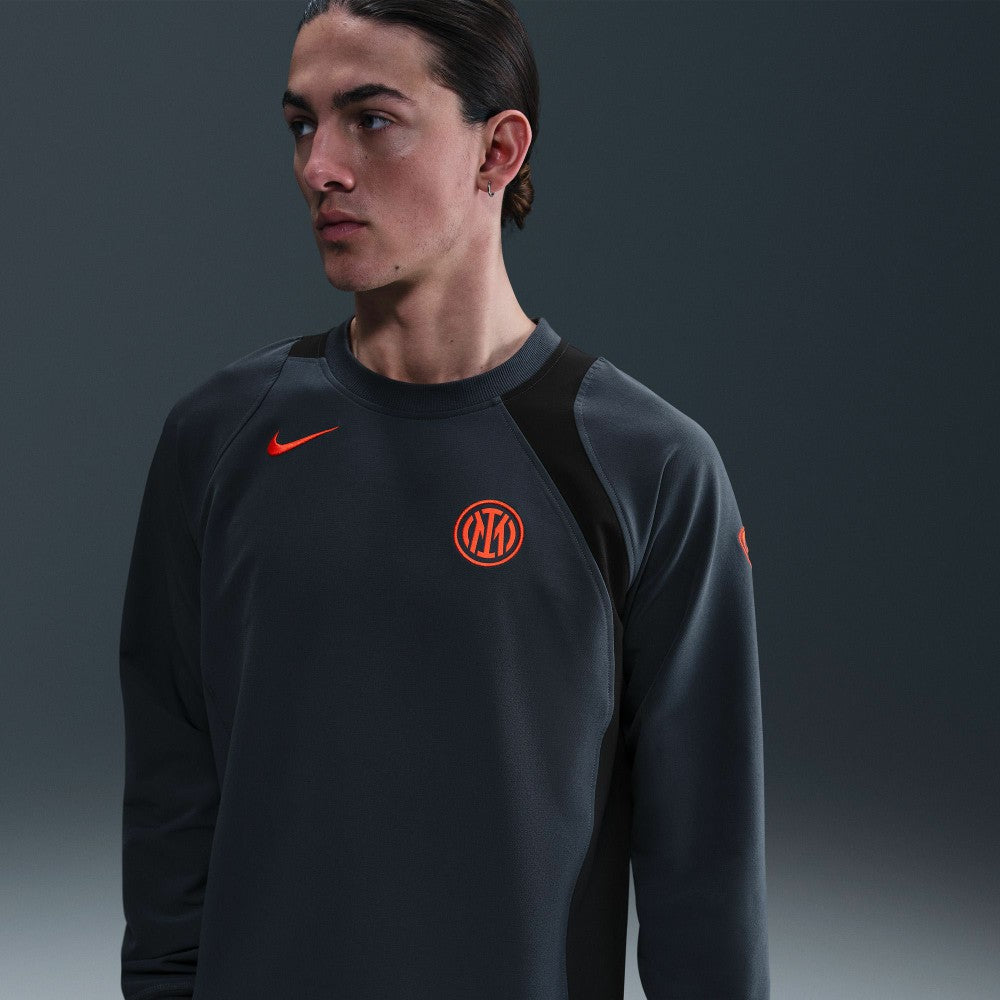 Inter Milan Third T90 Pullover Sweatshirt - Nike Blue