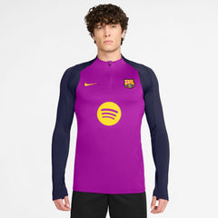 Barcelona 2025/26 Strike Drill Quarter-Zip Long Sleeve Dri-FIT Top - Nike Purple