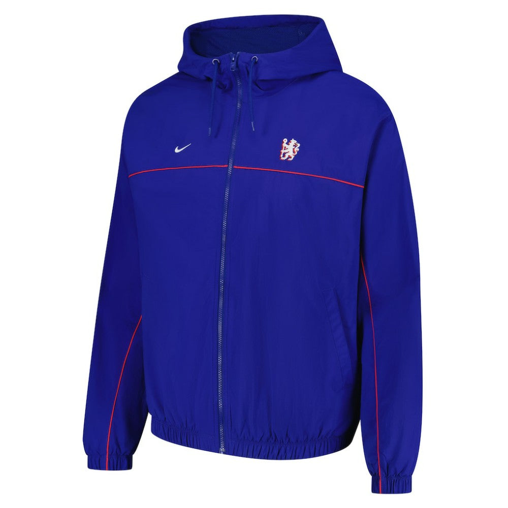 Chelsea Club Futura Full-Zip Hoodie Jacket - Nike Blue