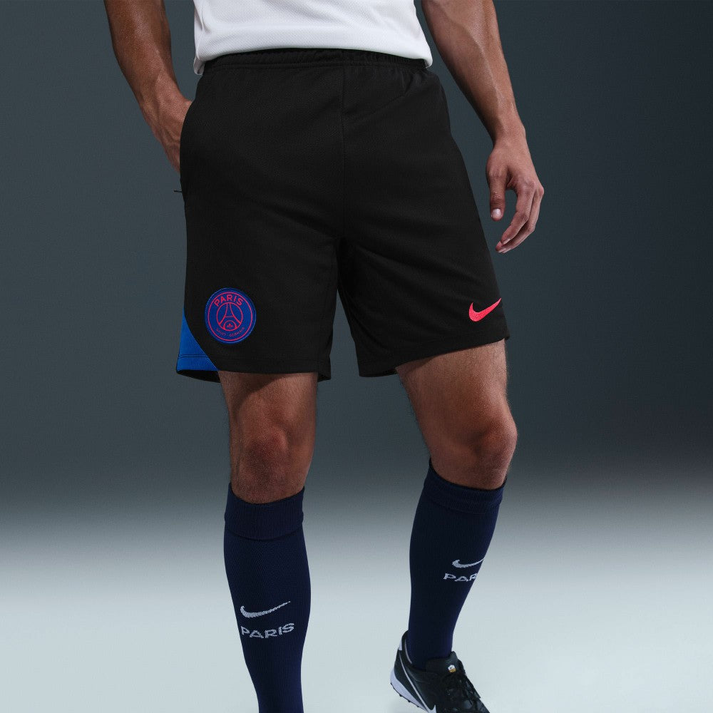 Paris Saint-Germain 2025/26 Strike Third Performance Shorts - Nike Black