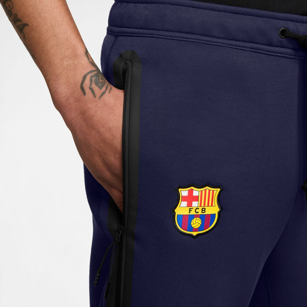 Barcelona 2025/26 Tech Fleece Jogger Pants - Nike Purple