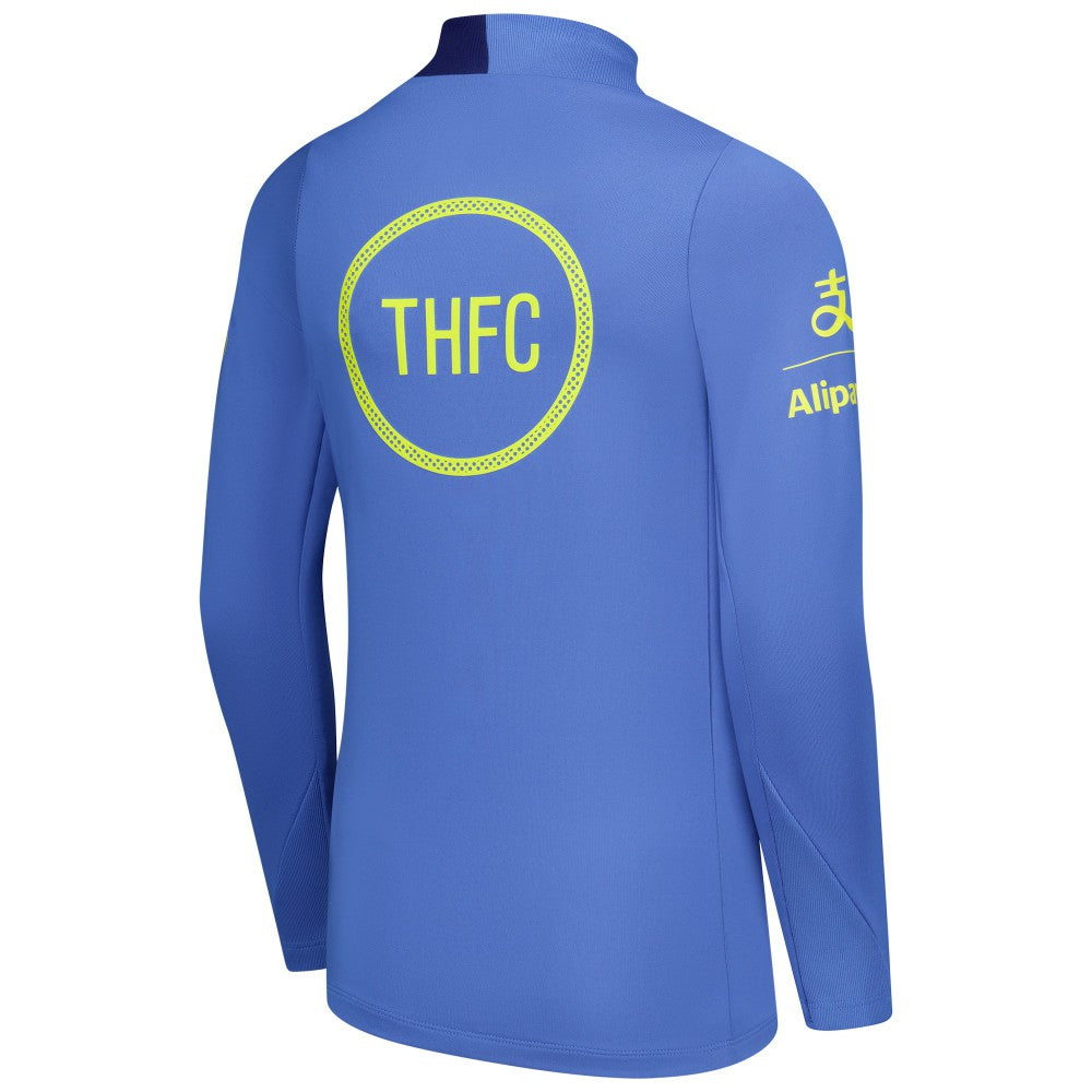 Tottenham Hotspur Youth 2025/26 Strike Drill Quarter-Zip Dri-FIT Long Sleeve Top - Nike Blue