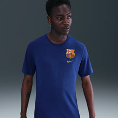 Barcelona Crest T-Shirt - Nike Royal