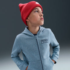 Paris Saint-Germain Youth Club Full-Zip Hoodie - Nike Heather Blue
