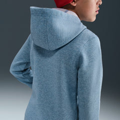 Paris Saint-Germain Youth Club Full-Zip Hoodie - Nike Heather Blue