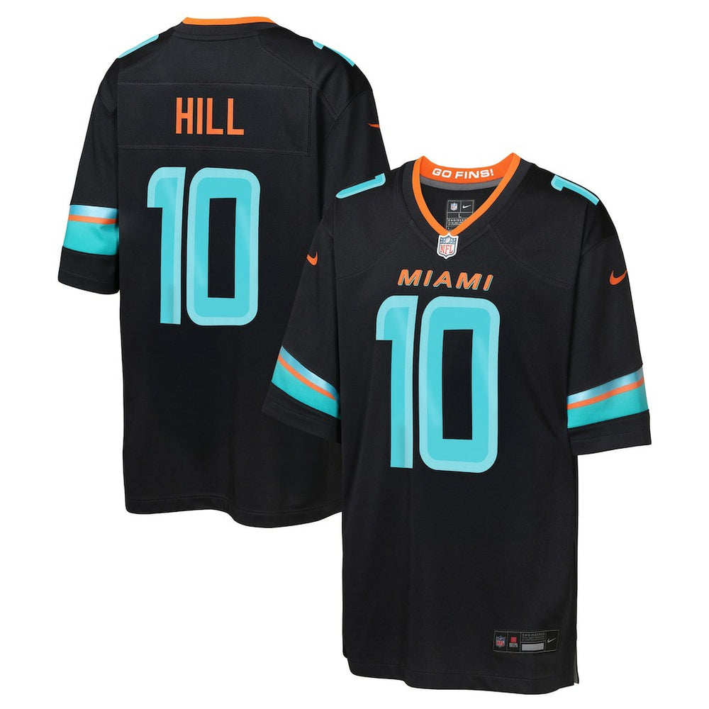 Tyreek Hill  Youth 2025 Rivalries Collection Game Jersey - Miami Dolphins