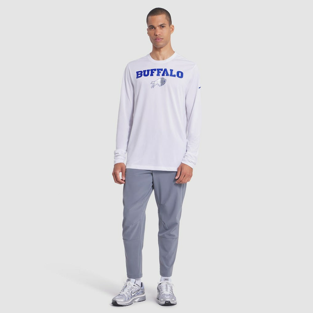 2025 Rivalries Collection Sideline Legend Dri-FIT Long Sleeve T-Shirt - Buffalo Bills