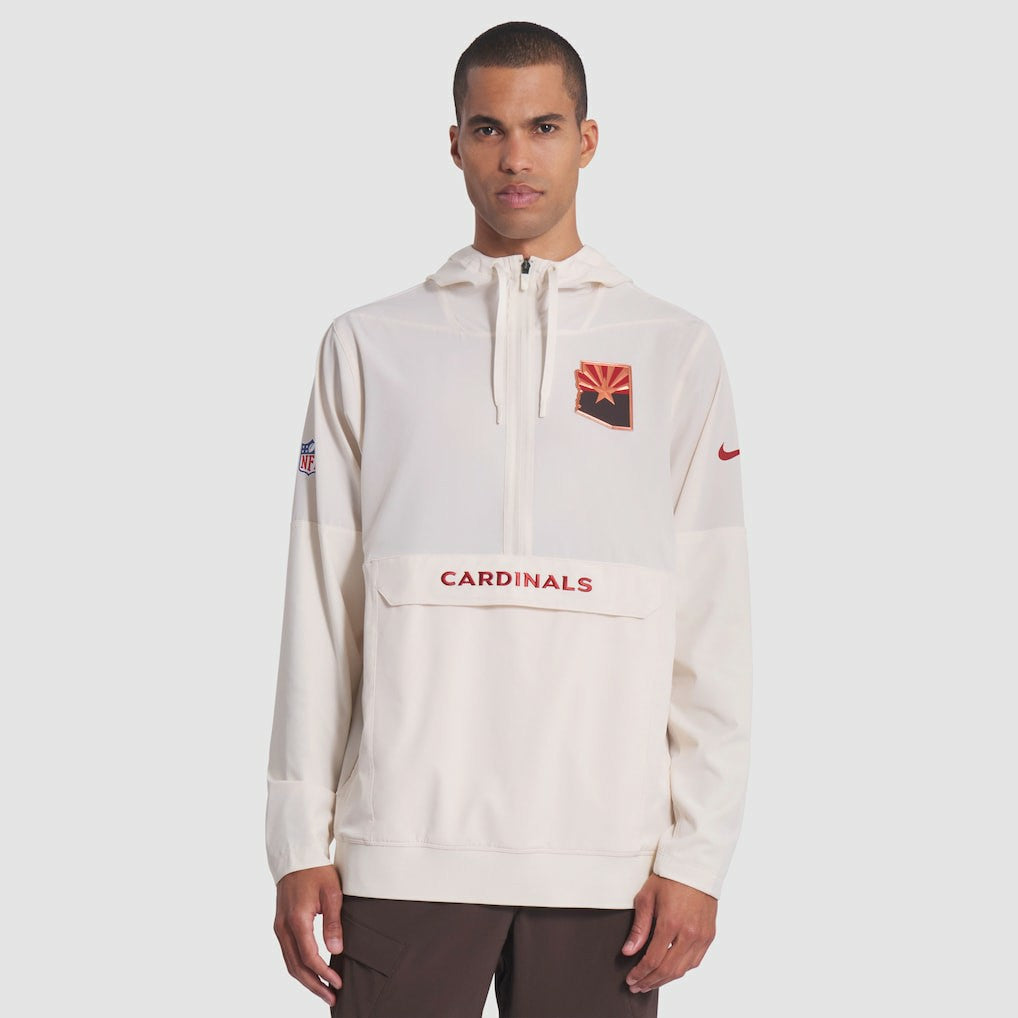 2025 Rivalries Collection Sideline Anorak Half-Zip Hoodie Jacket - Arizona Cardinals