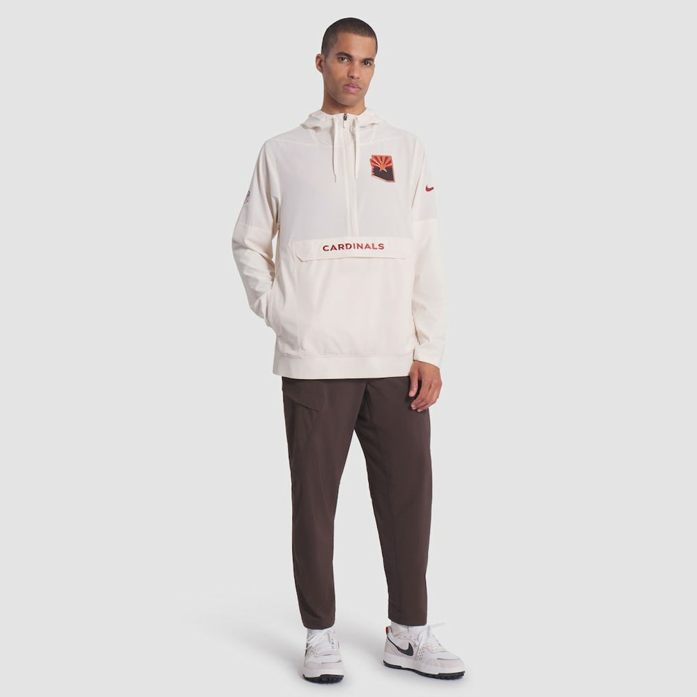 2025 Rivalries Collection Sideline Anorak Half-Zip Hoodie Jacket - Arizona Cardinals