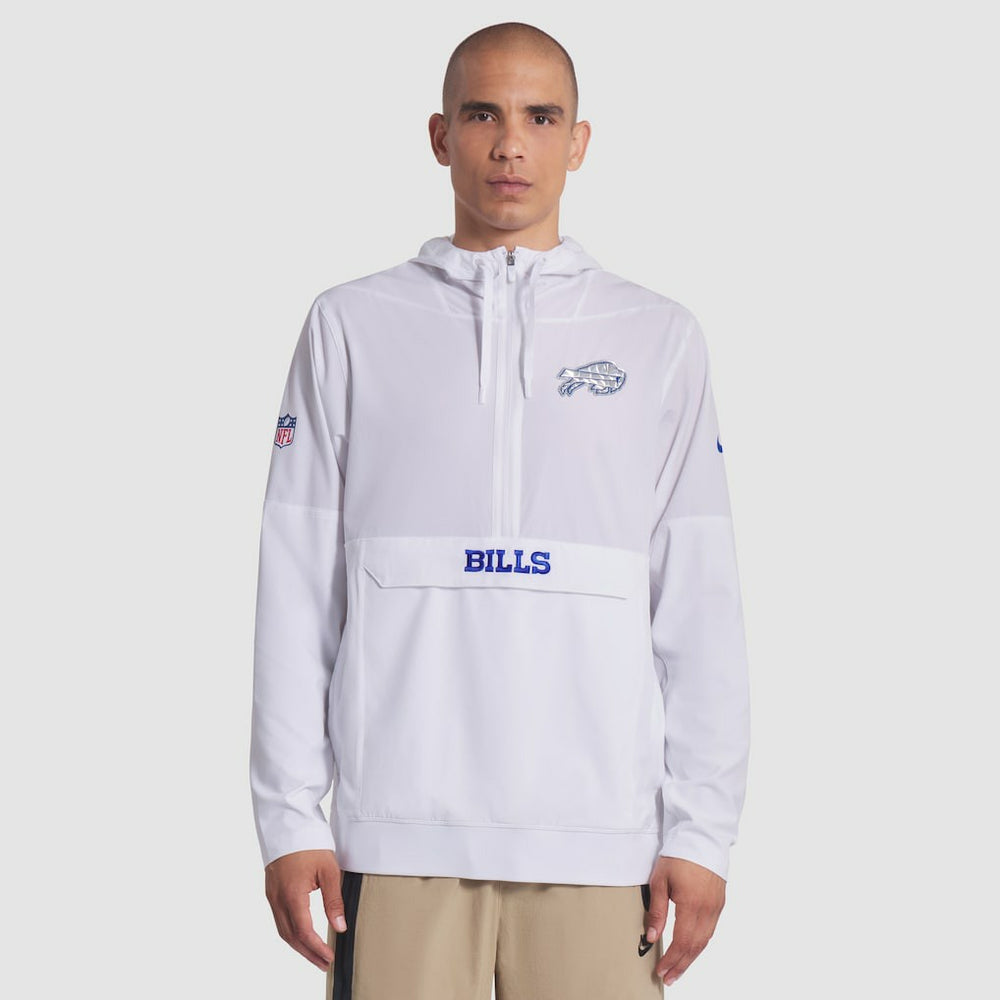 2025 Rivalries Collection Sideline Anorak Half-Zip Hoodie Jacket - Buffalo Bills
