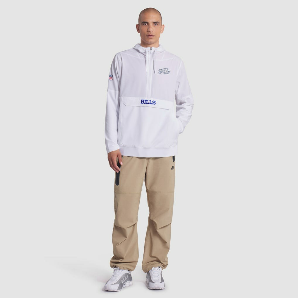2025 Rivalries Collection Sideline Anorak Half-Zip Hoodie Jacket - Buffalo Bills