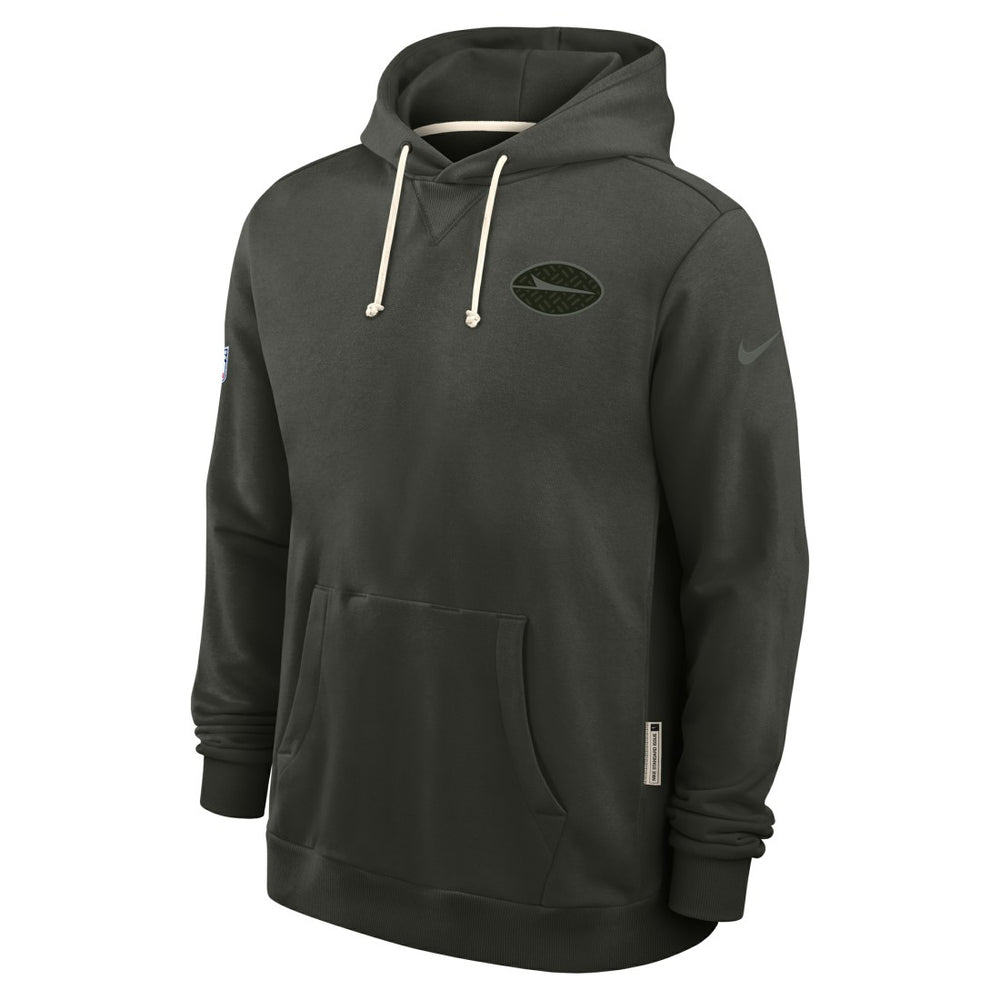 2025 Rivalries Collection Standard Issue Sideline Dri-FIT Hoodie - New York Jets