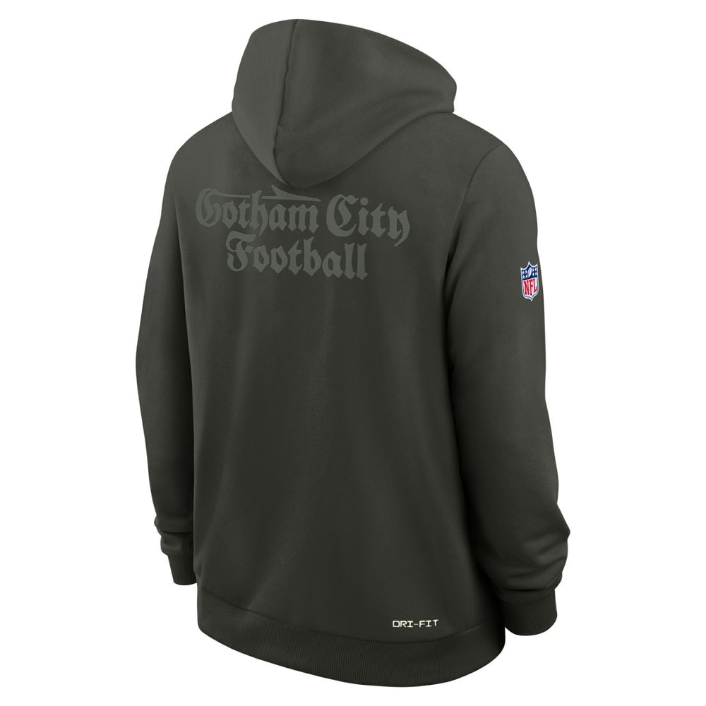 2025 Rivalries Collection Standard Issue Sideline Dri-FIT Hoodie - New York Jets