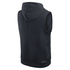 2025 Rivalries Collection Standard Issue Sideline Dri-FIT Sleeveless Hoodie - Miami Dolphins