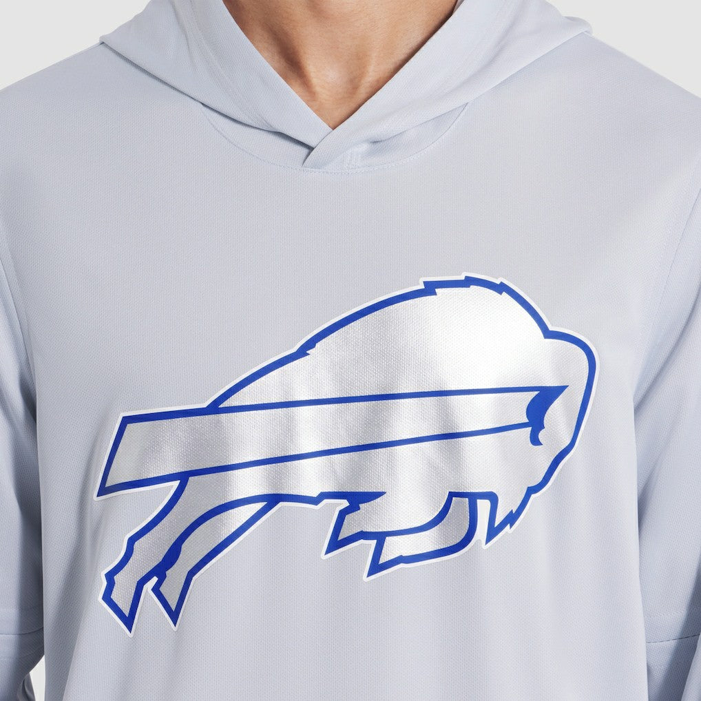2025 Rivalries Collection Sideline Dri-FIT Long Sleeve Hoodie T-Shirt - Buffalo Bills