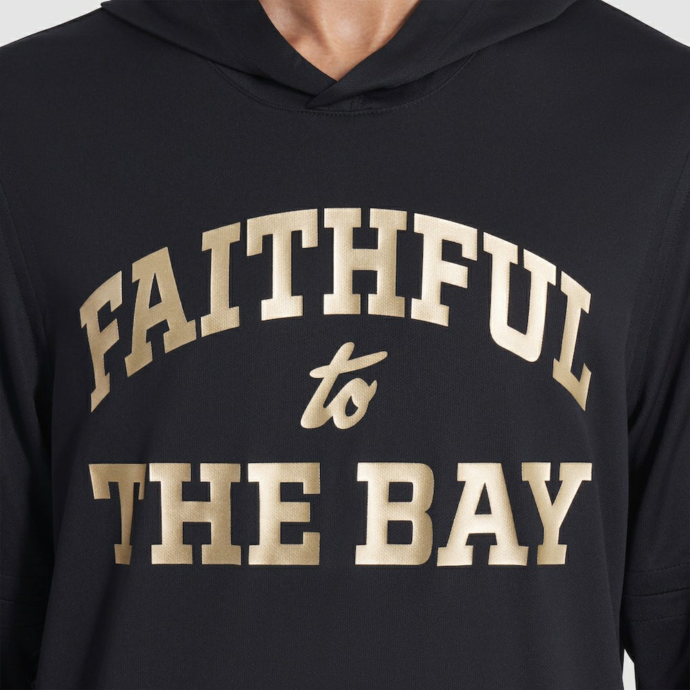 2025 Rivalries Collection Sideline Dri-FIT Long Sleeve Hoodie T-Shirt - San Francisco 49ers