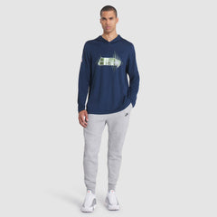2025 Rivalries Collection Sideline Dri-FIT Long Sleeve Hoodie T-Shirt - Seattle Seahawks