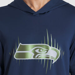 2025 Rivalries Collection Sideline Dri-FIT Long Sleeve Hoodie T-Shirt - Seattle Seahawks