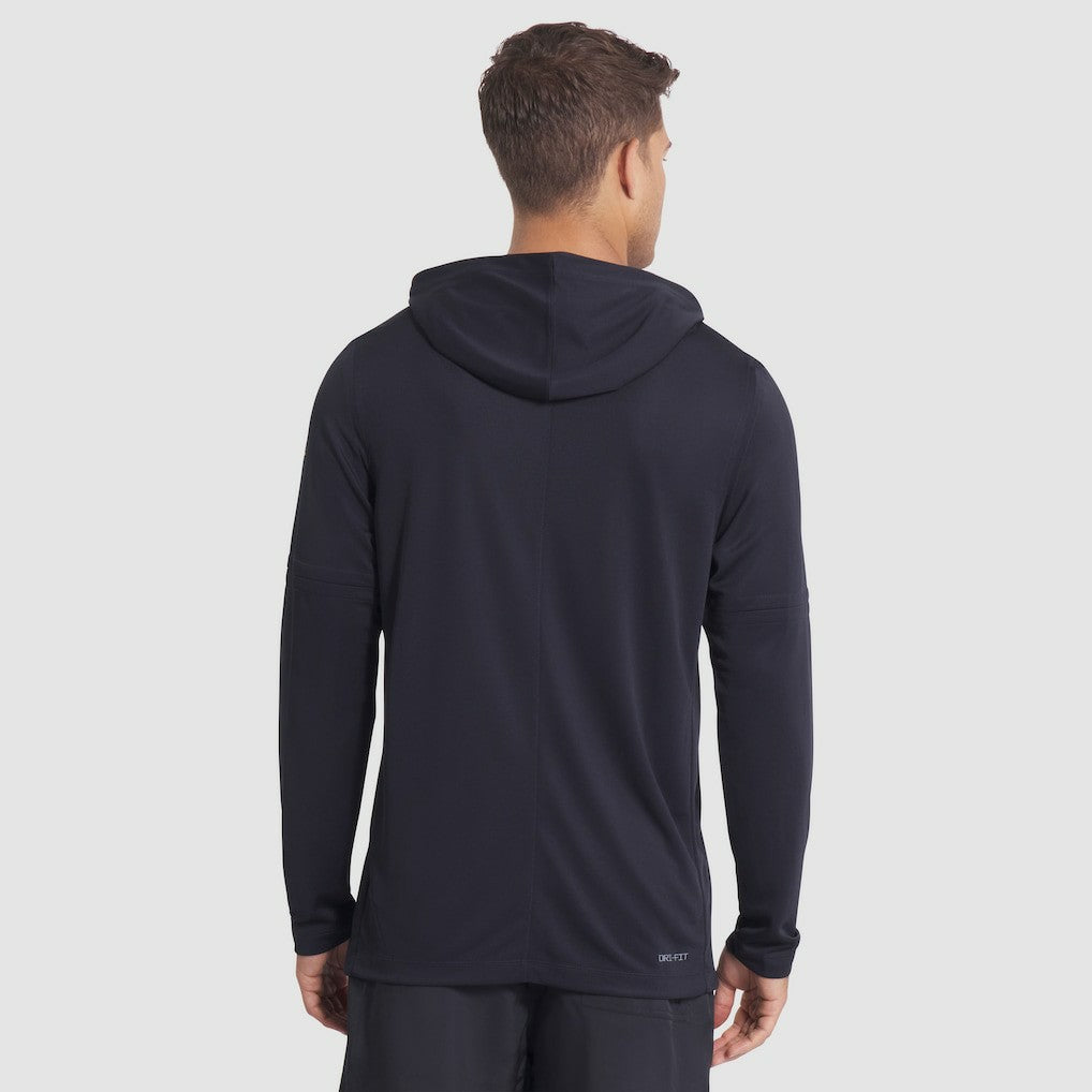 2025 Rivalries Collection Sideline Dri-FIT Long Sleeve Hoodie T-Shirt - Los Angeles Rams