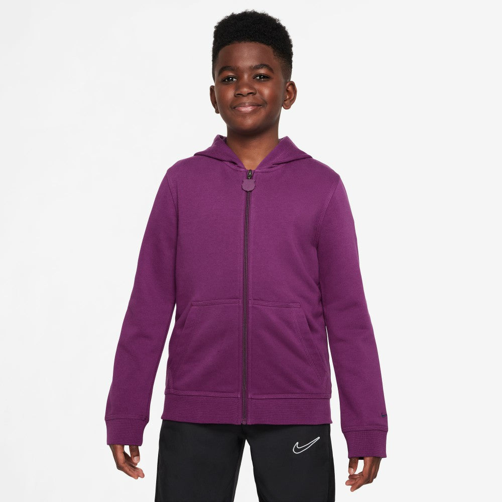 Barcelona Youth 2025/26 Club Full-Zip Hoodie - Nike Purple