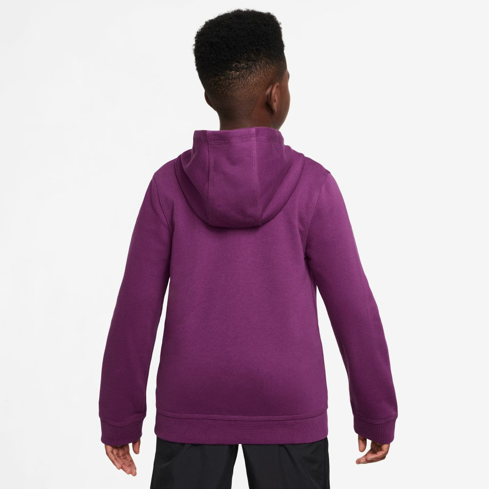 Barcelona Youth 2025/26 Club Full-Zip Hoodie - Nike Purple
