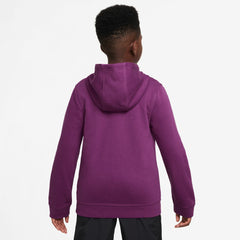Barcelona Youth 2025/26 Club Full-Zip Hoodie - Nike Purple