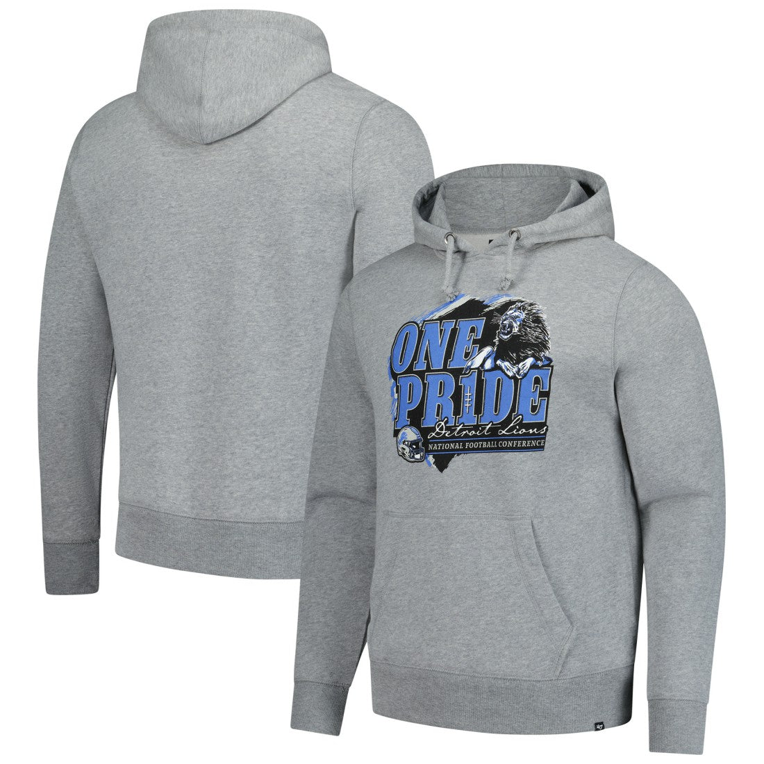 '47 Regional Headline Pullover Hoodie - Detroit Lions