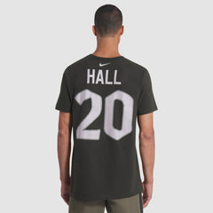 Breece Hall  2025 Rivalries Collection Player Name & Number T-Shirt - New York Jets
