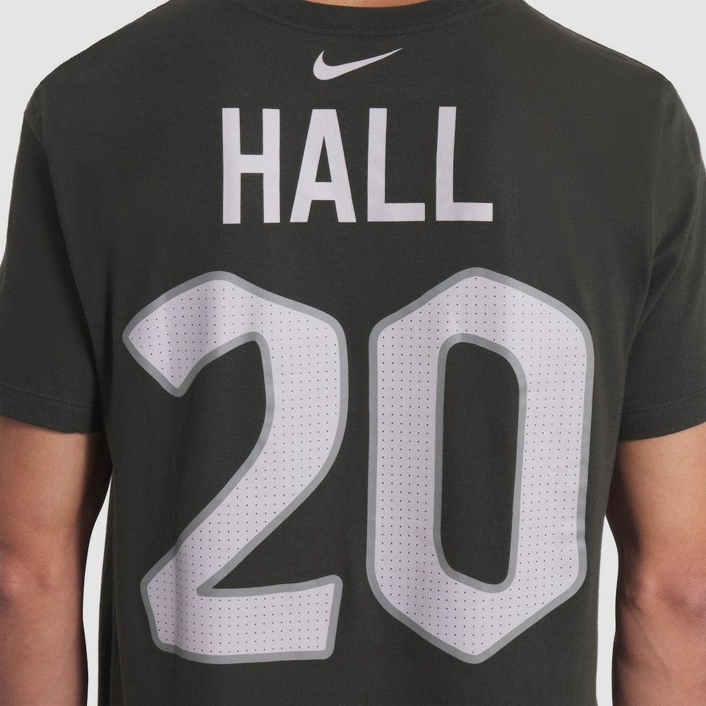 Breece Hall  2025 Rivalries Collection Player Name & Number T-Shirt - New York Jets