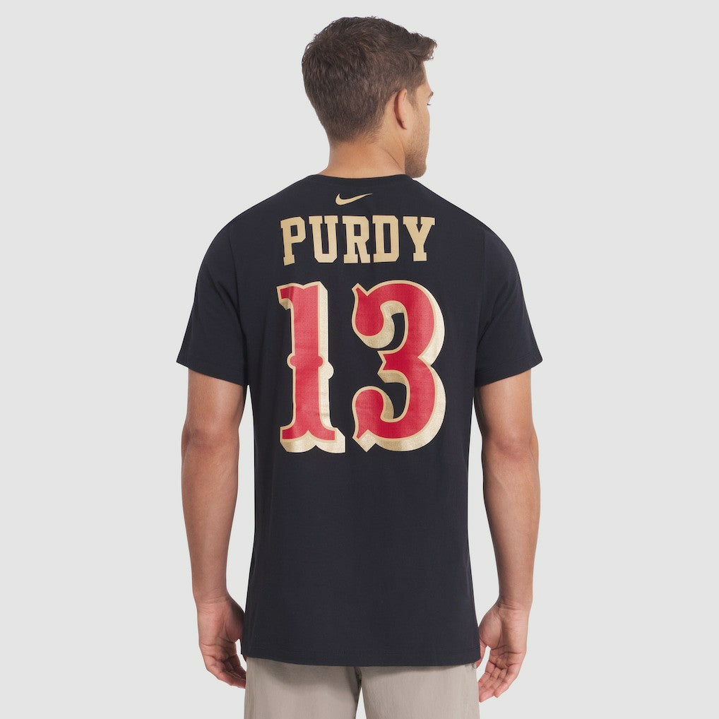 Brock Purdy  2025 Rivalries Collection Player Name & Number T-Shirt - San Francisco 49ers