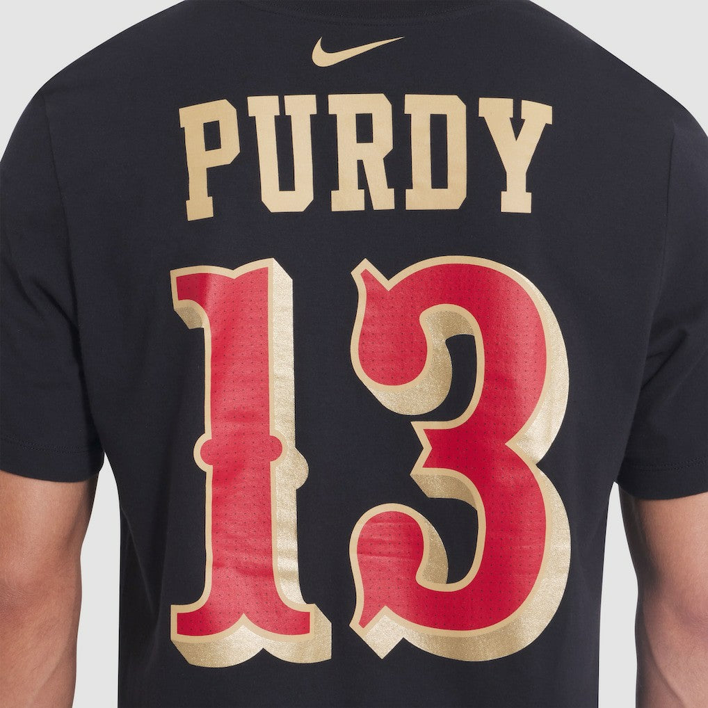 Brock Purdy  2025 Rivalries Collection Player Name & Number T-Shirt - San Francisco 49ers