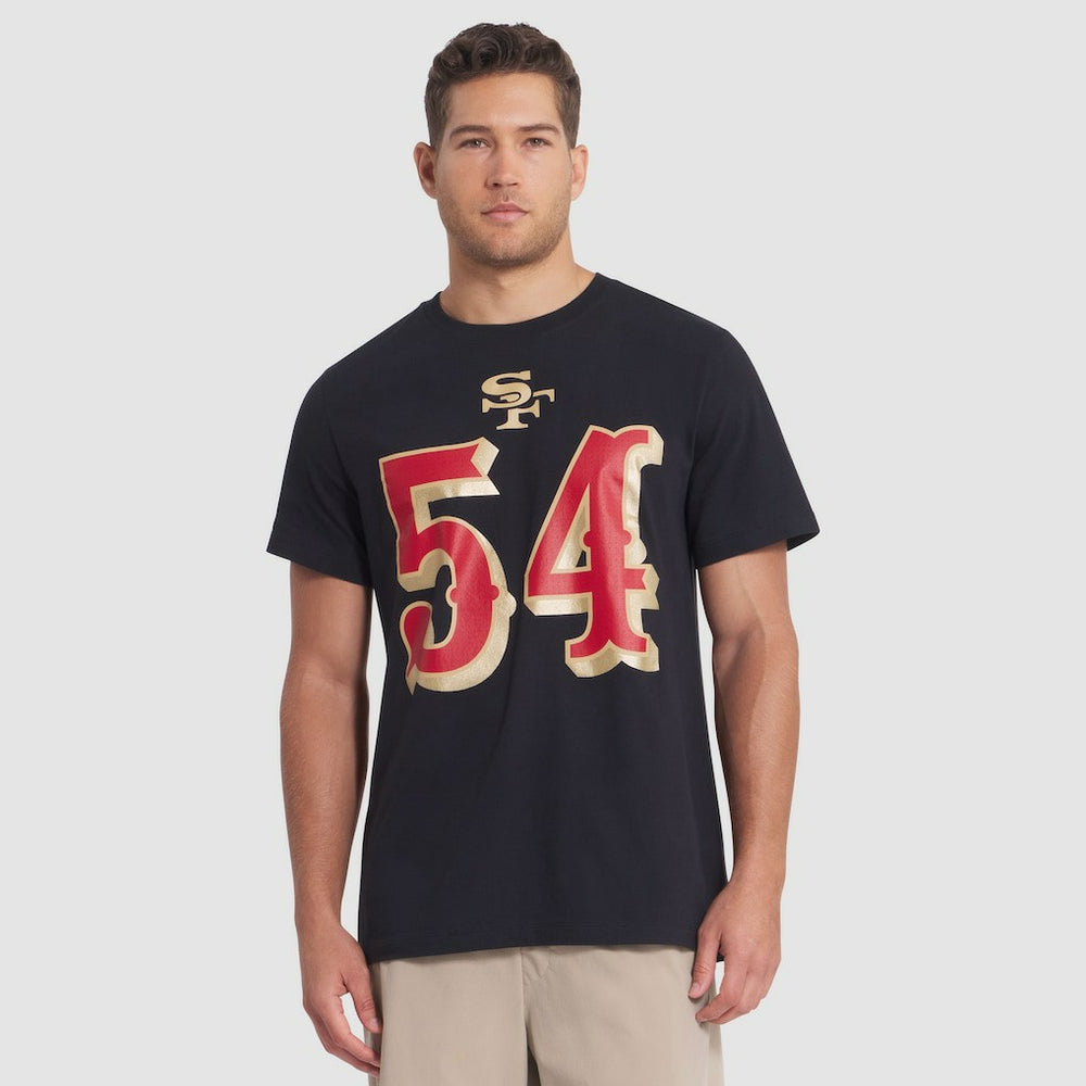 Fred Warner  2025 Rivalries Collection Player Name & Number T-Shirt - San Francisco 49ers