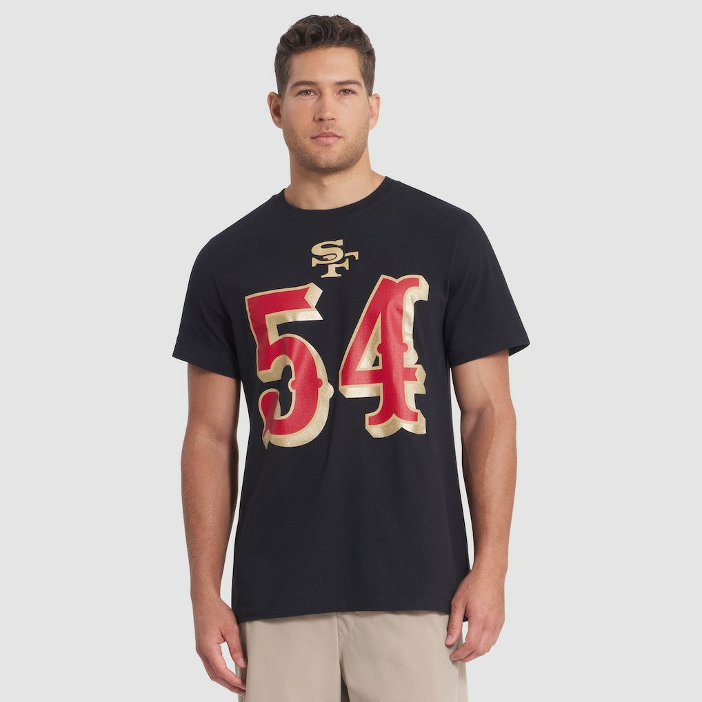 Fred Warner  2025 Rivalries Collection Player Name & Number T-Shirt - San Francisco 49ers