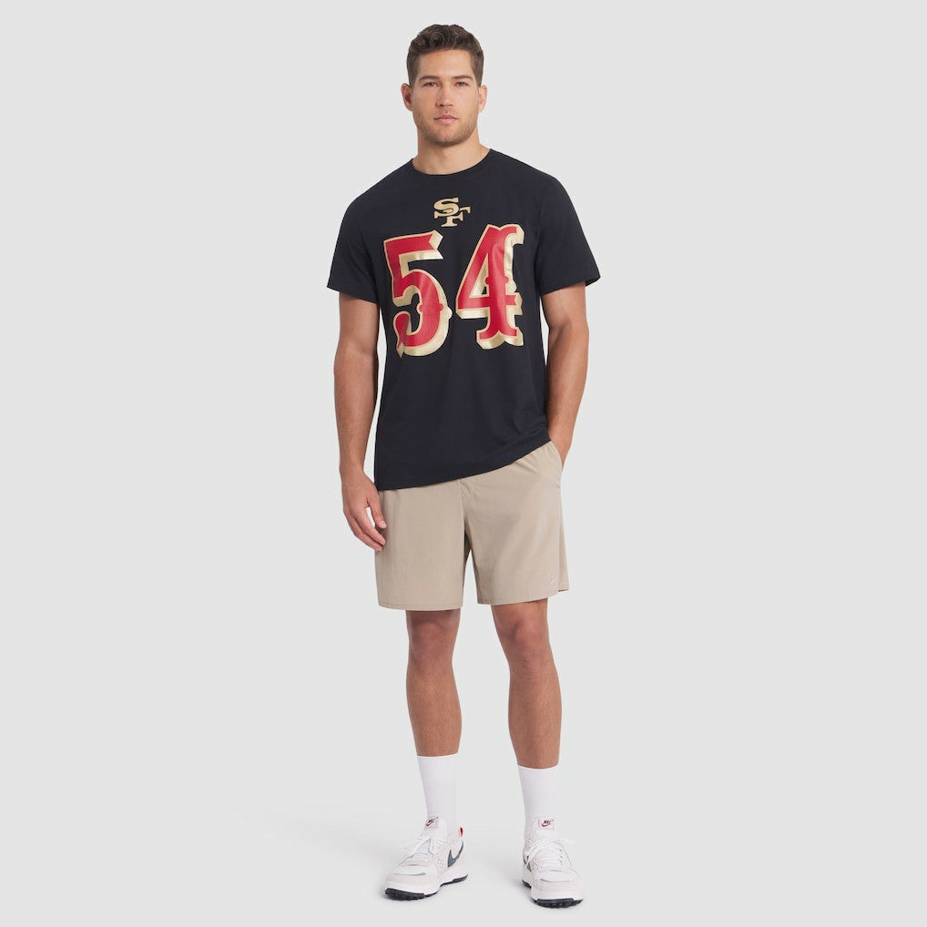 Fred Warner  2025 Rivalries Collection Player Name & Number T-Shirt - San Francisco 49ers