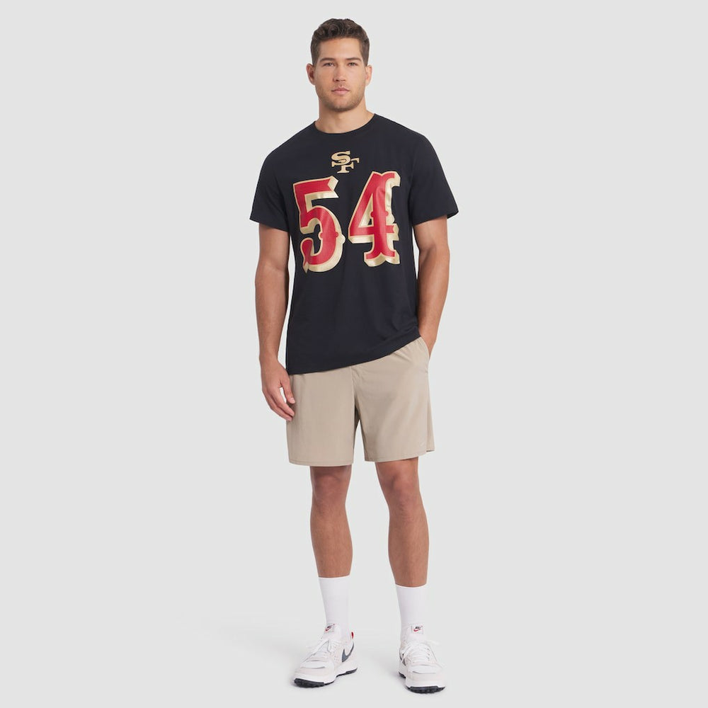Fred Warner  2025 Rivalries Collection Player Name & Number T-Shirt - San Francisco 49ers