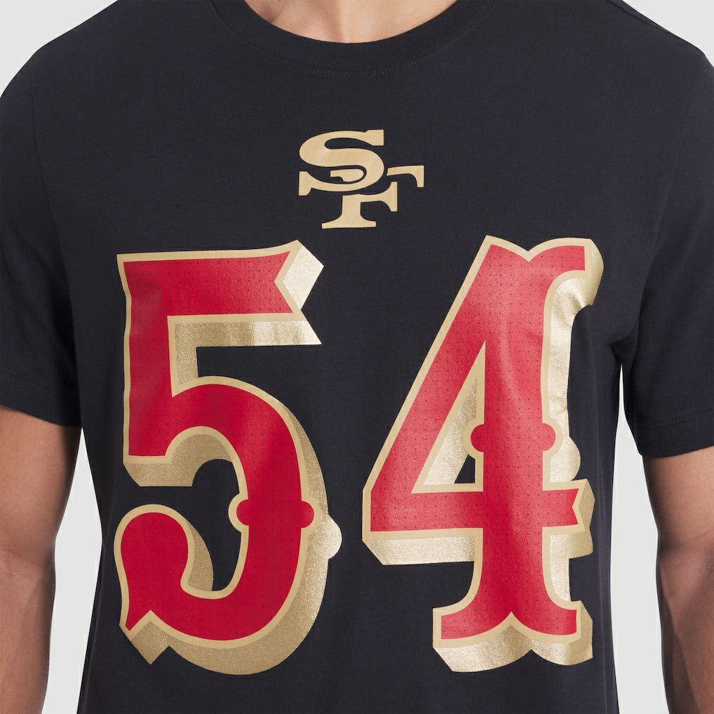 Fred Warner  2025 Rivalries Collection Player Name & Number T-Shirt - San Francisco 49ers