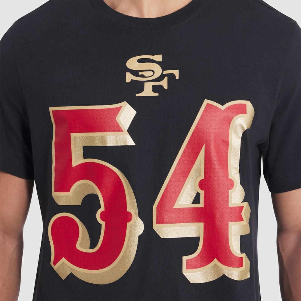 Fred Warner  2025 Rivalries Collection Player Name & Number T-Shirt - San Francisco 49ers